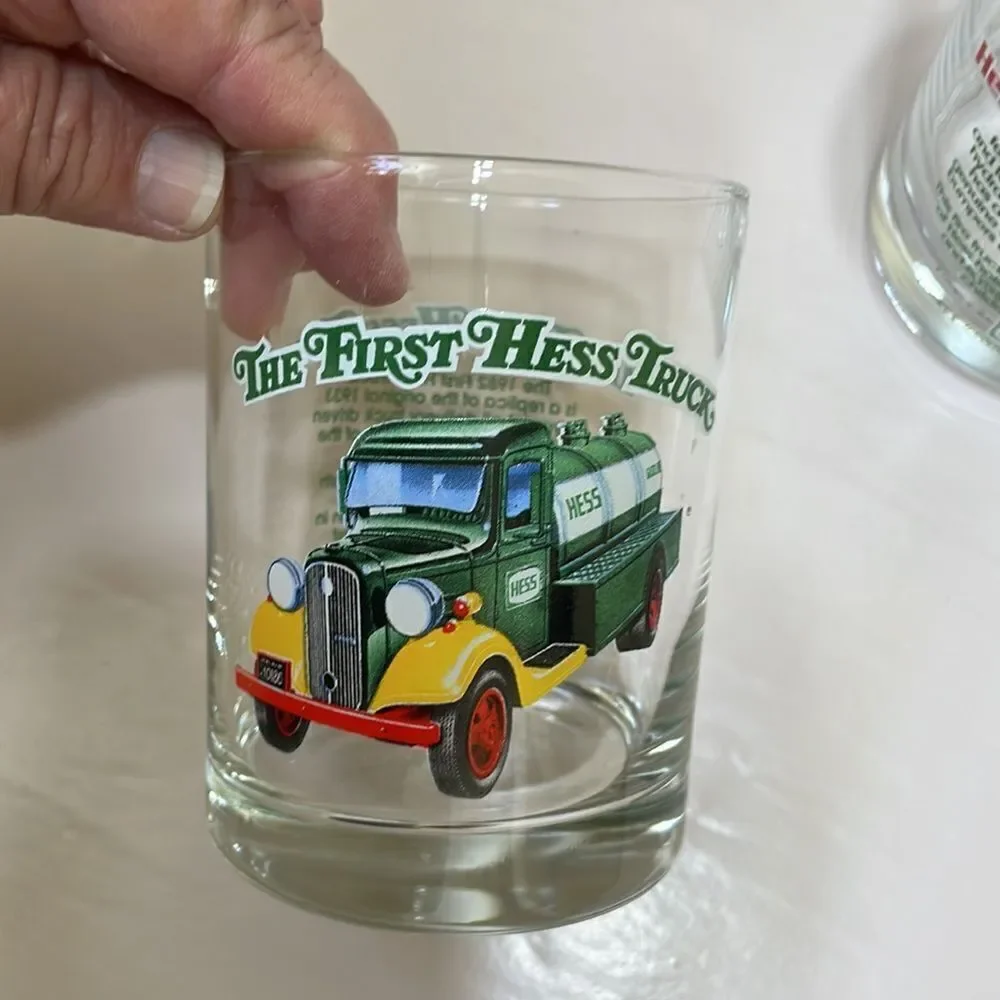 HESS‎ 1996 CLASSIC TRUCK SERIES GLASSES. SET OF TWO